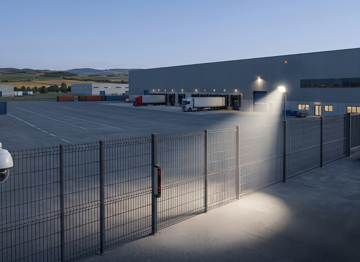 Seguridad perimetral para naves industriales en León: cómo proteger grandes espacios antes de que accedan